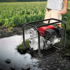 7.5 HP 2" 212CC Portable Gas-Powered Semi-Trash Water Pump Gasoline Water Pump