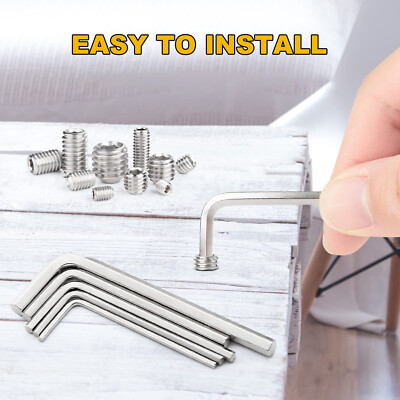 M2 M2.5 M3 M4 M5 M6 M8 DIN916 A2 304 in acciaio inox