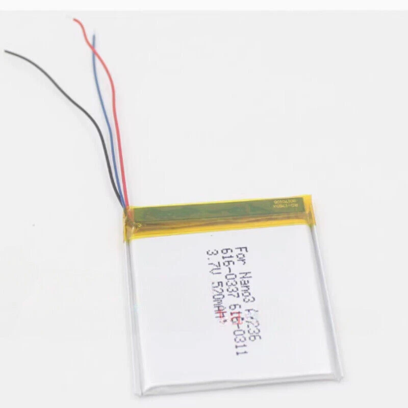 iPod Nano 3rd 3 Generation Gen A1236 Replacement Battery 616-0337 400mAh - Image 2 of 3