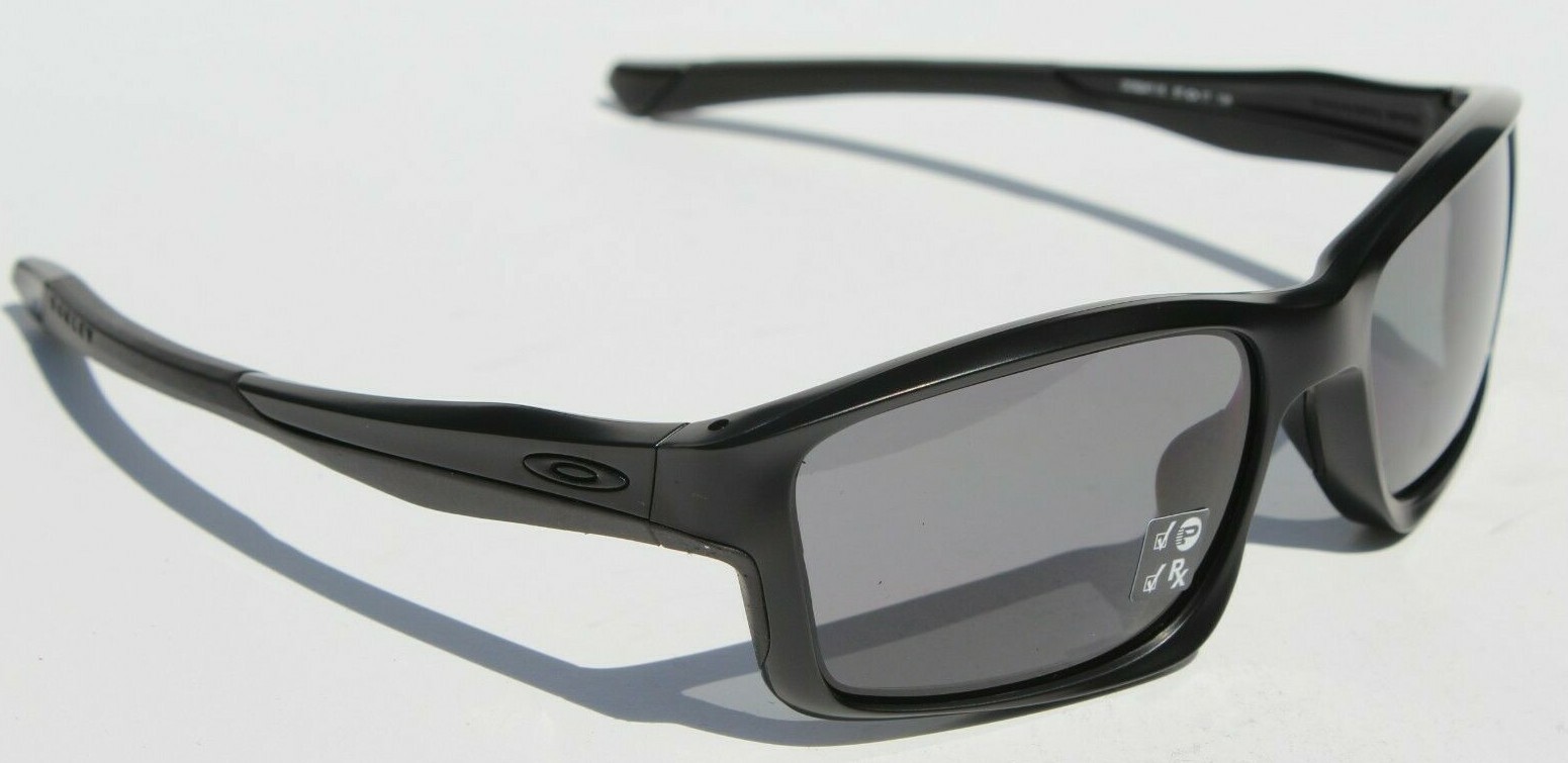 OAKLEY Chainlink POLARIZED Sunglasses Matte Black/Grey Covert NEW OO9247-15  – Biblioteca Nacional de Angola