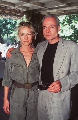 Dieter Laser Birgit Stein at Pro 7 Brunch Berlin 070697 1997 Old Photo
