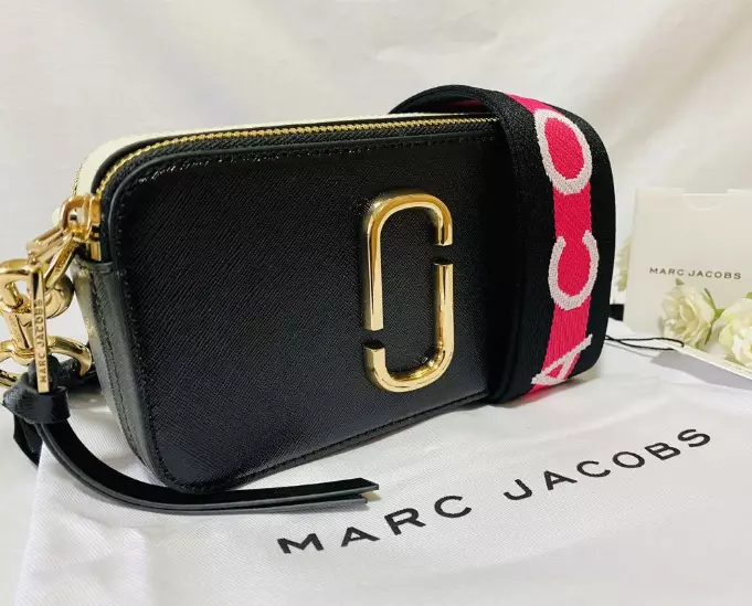 MARC JACOBS Snapshot Multi Shoulder Bag Black