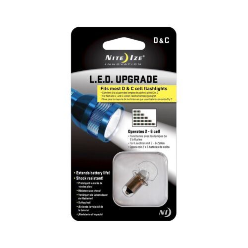 Nite Ize BugLit Micro Lampe De Poche LED - Rechargeable, Pliable, 6 Lumens - Bleu/Gris