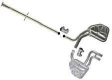 Exhaust Pipe Dual Muffler for Mini Cooper S Supercharged 07/04 2005 2006 07 08