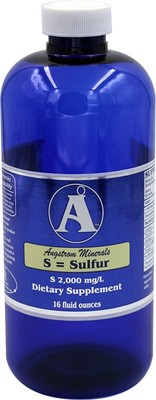 Sulfur 16oz. - Angstrom Minerals (1 Pack)