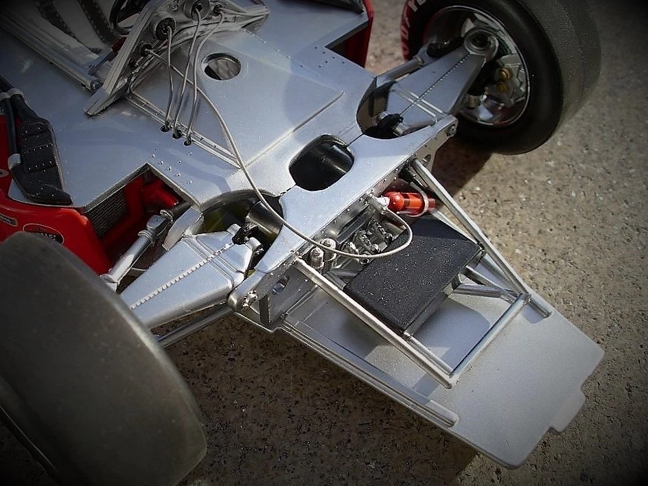 Formula 1 Classic Race Car Grand Prix Concept Hot Rod Built Model Promo18 - Image 3 of 4