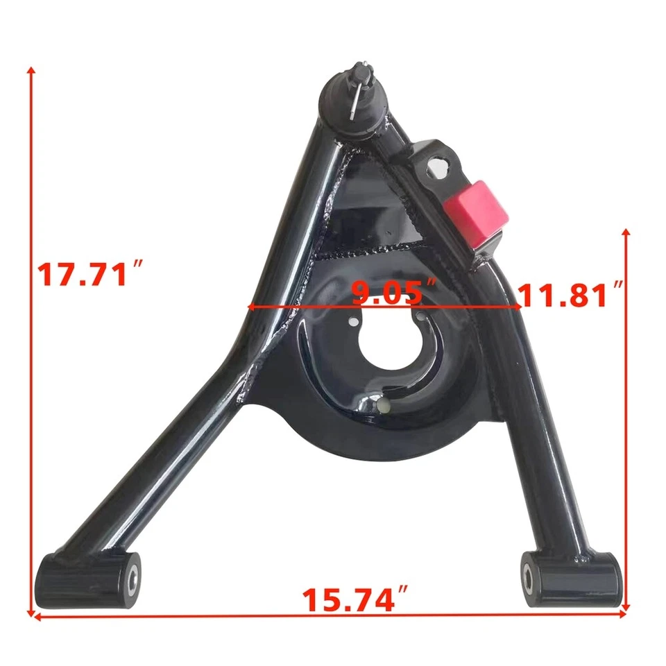 New Front Tubular Control Arms for 1970-1981 Chevrolet Camaro Pontiac Firebird Foto 3 de 4