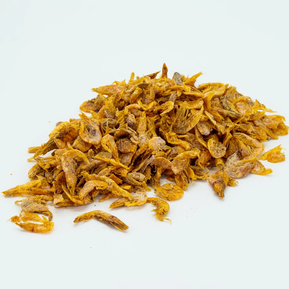 SUPER AQUARIUM Fish food Koi Turtle Terrapin Aquarium Chichlid, Natural Sun Dried Shrimp food