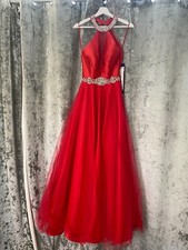 BRAND NEW Prom Frocks Red Evening/Prom Dress Size 8 RRP £345!!