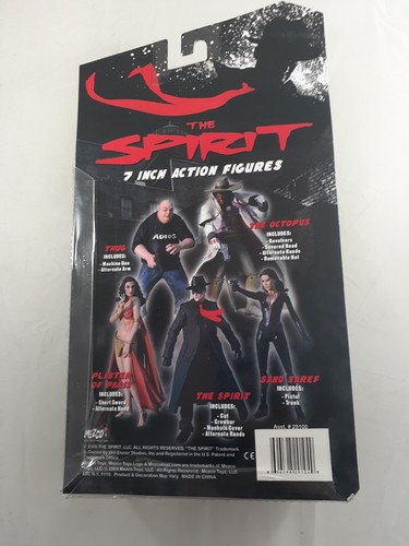 The Spirit Action Figure Sand Saref 2009 Mezco - Picture 2 of 2