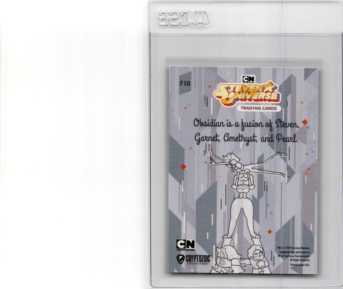 2019 Cryptozoic Steven Universe Fusions Obsidian #F10 | eBay