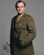 HUGH BONNEVILLE signed Autogramm 20x25cm DOWNTON ABBEY in Person autograph COA