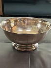 Vintage Silver Plated Footed Silver Bowl Fruit Candy Etc 1 Day Ship!👍 — photo 1