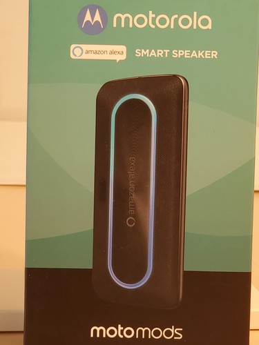 MOTOROLA Moto Mods Smart Speaker with Amazon Alexa, Model MD100X. NEW Open Box. - 第 11/19 張圖片