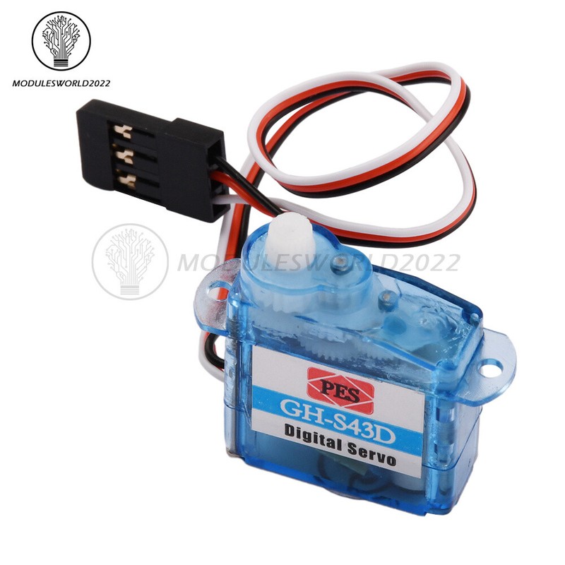 4.3g MiNi Micro Servo For Control Aeromodelling Aircraft Flight Direction