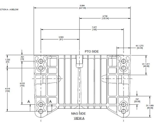 Briggs & Stratton Motor ca. 23 PS(HP) Vanguard konische Welle Aebi Rapid Bucher - Bild 12 von 13