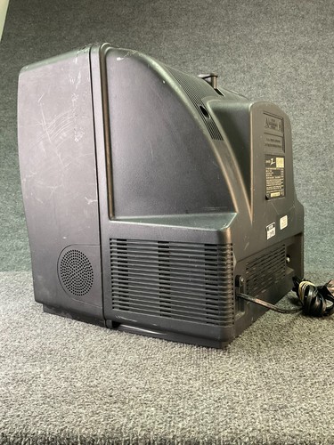 Zenith 13" CRT TV VCR Combo Retro Gaming Television Vintage VHS Player No Remote - Picture 8 of 14