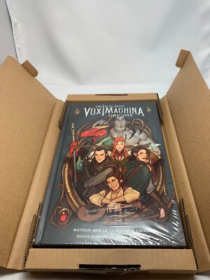 CRITICAL ROLE VOX MACHINA ORIGINS  v 1 HC Brand New in Crush Box