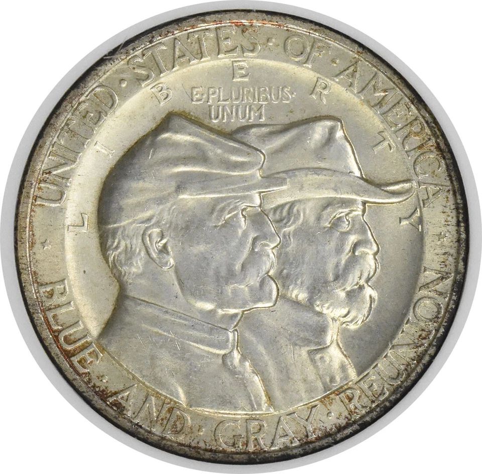 Gettysburg Commemorative Half Dollar 1936 MS65 NGC CAC - Image 3 of 4