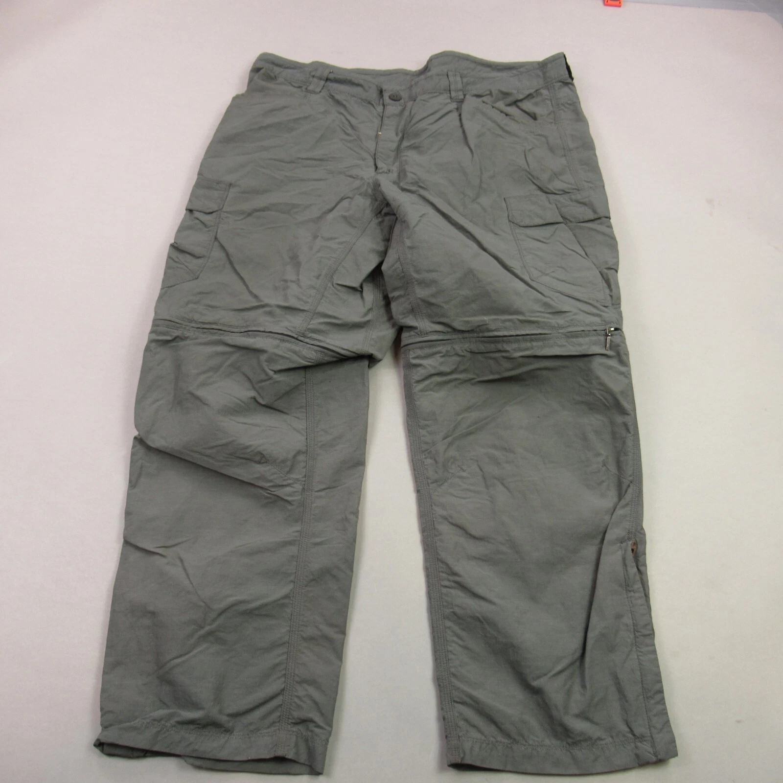 North Face Pants Mens 40 Lightweight Series Cargo Pockets Zip Off Legs Gray
Opens in a new window or