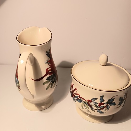 Lenox Wintergrüße Zucker & Milchkännchen Set Cardinal - Bild 2 von 6