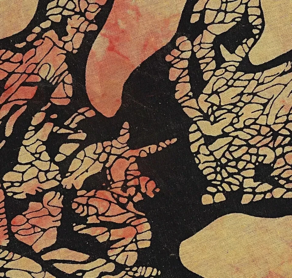 Indio 22" Mandala Puf Reposapiés Puf Cubierta Algodón Redondo Otomano Pom Cordones Foto 3 de 3