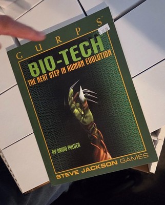 GURPS Bio-Tech First Printing 1997 Steve Jackson Games *NEW*