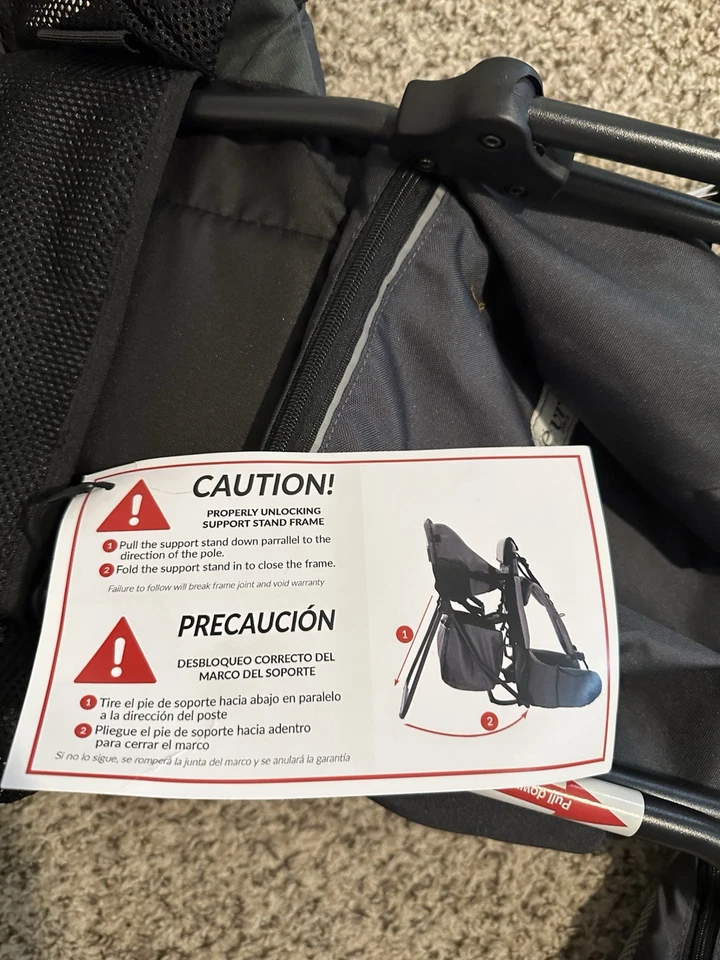 🌟 NEW Deuter Plus Child Carrier Hiking Backpack – Never Used, Tags Attached! 🌟 - Image 4 of 4