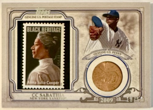 🔥2016 Topps “WS Champion Coin & Stamp” (CC Sabathia - Yankees - #WCCS-CS) /50🔥