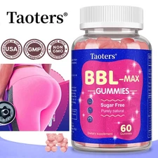 BBL-MAX Gummies lift, firm and shape your buttocks for a confident boost