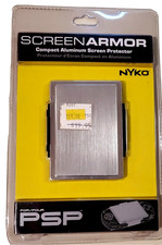 NYKO Compact Aluminum Screen Protector For PSP 1000 UMD Brand New 1997.