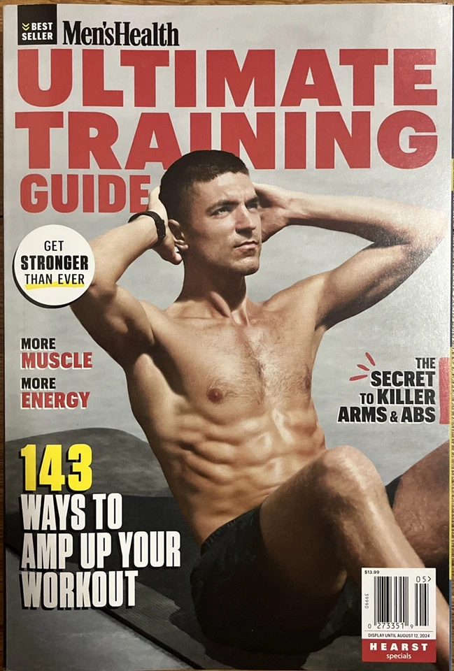 Men's Health ULTIMATE TRAINING GUIDE 2024 Magazine And More