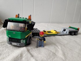 4203 LEGO City: Excavator Transport. (99% Complete). Bagged. Used Box & Manuals