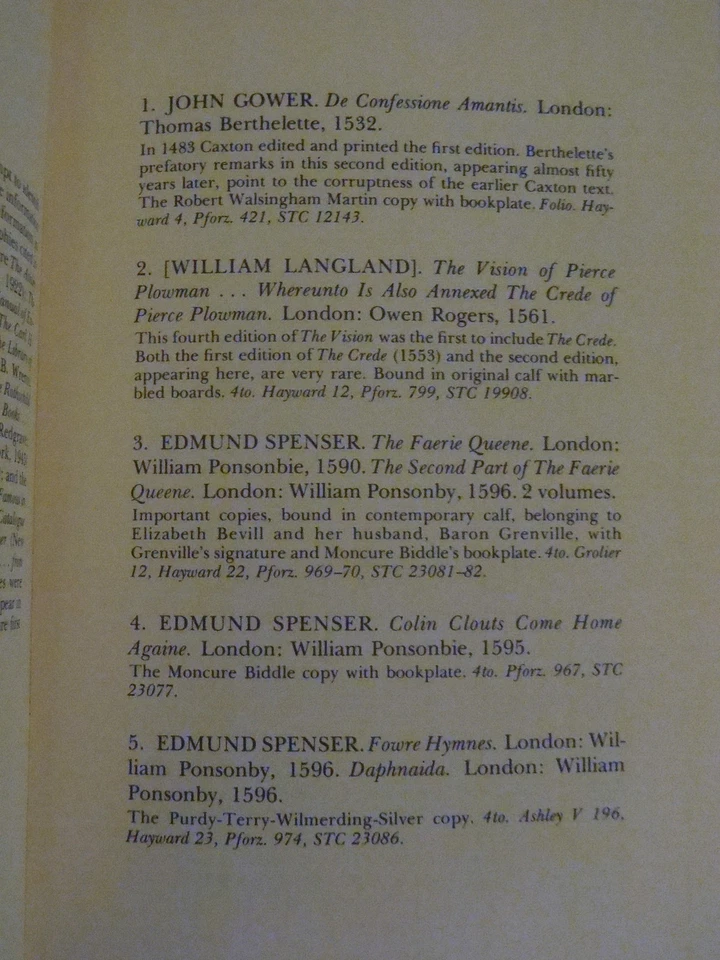 "THIS POWERFUL RIME" Poetry Library of Abel E. Berland 1975 Grolier Club Exhibit - Image 4 of 4