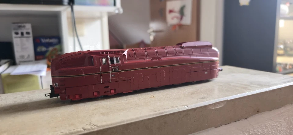 Rivarossi HR 2603 BR 61 002  DRG in rot Digital Sound Gebraucht - Bild 4 von 4