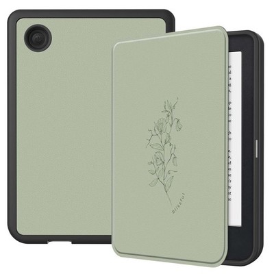 imoshion Design Slim Soft Case Sleepcover Kobo Clara 2E / Tolino Shine 4 - Flora