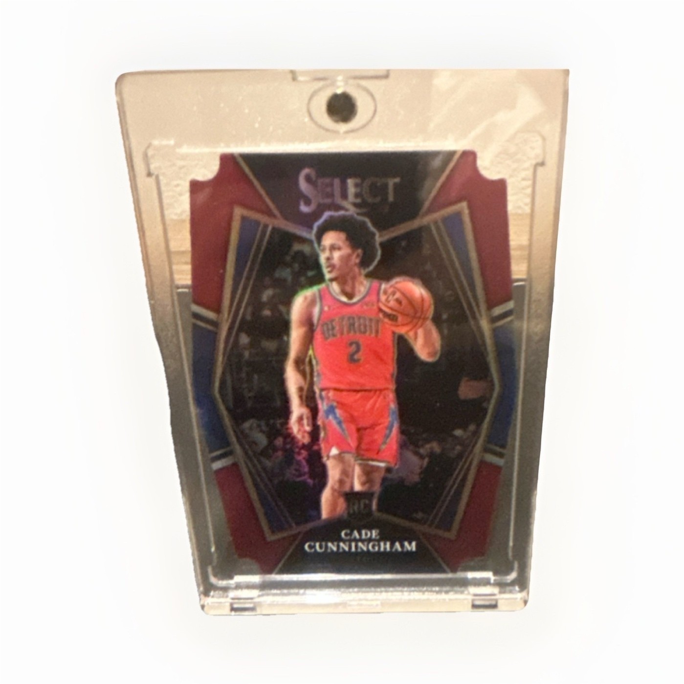 Select 2021-22 Cade Cunningham Rookie #116 Premier Level Maroon Die Cut /175