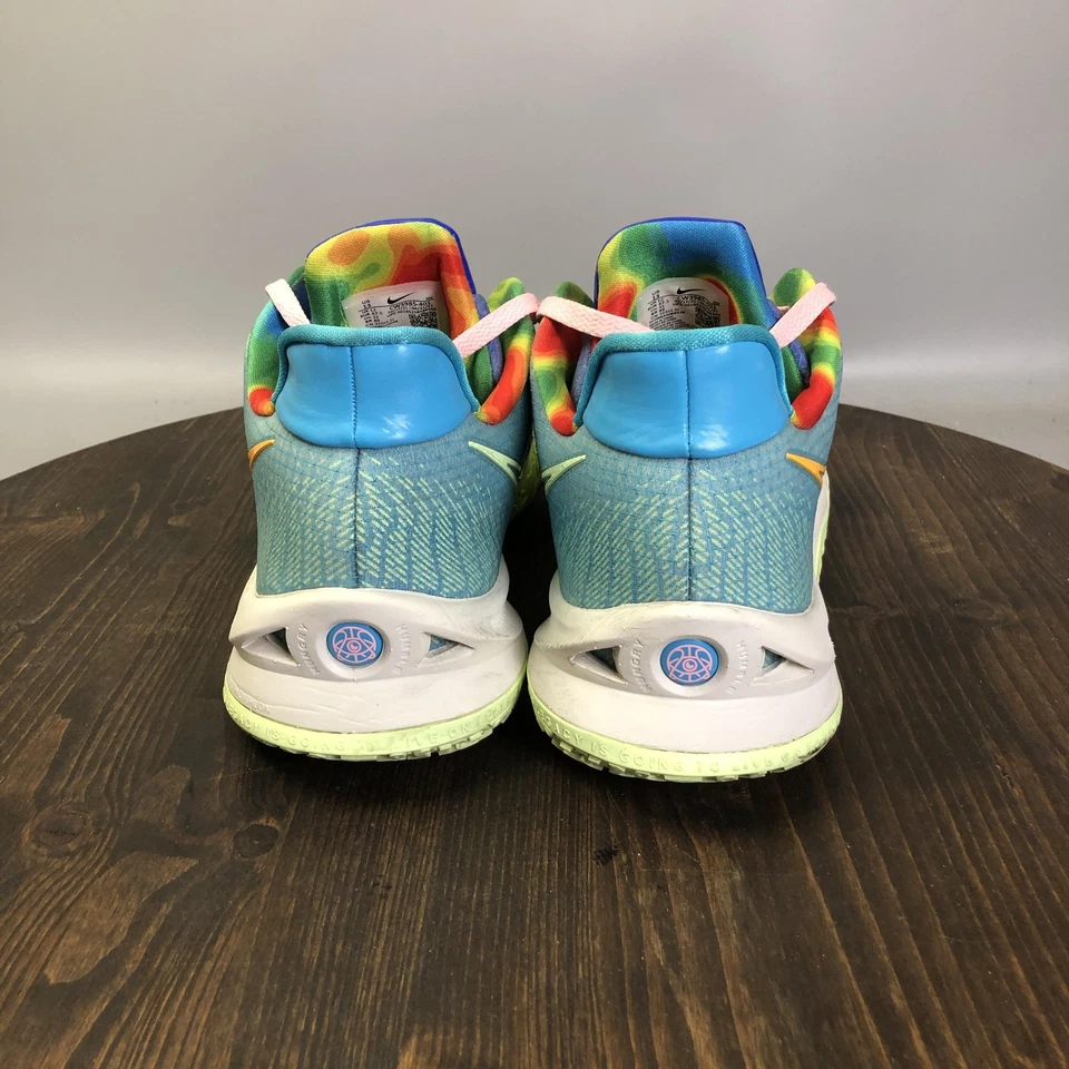 Nike Kyrie 7 Shoes Mens Size 13 Blue Green Keep Sue Fresh Basketball CW3985-401 - Image 3 of 4
