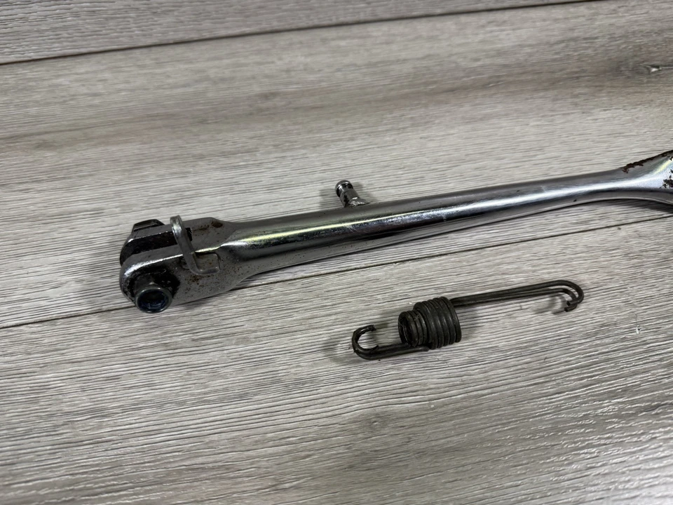 03 Suzuki VL 800 Volusia soporte lateral pata de cabra NR1 Foto 2 de 4