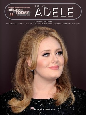 Best of Adele EZ Play Today Vol 38 Easy Piano Keyboard Vocal Sheet Music Book