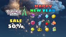 NEW YEAR 2026 ANY POKEMON ITEMS OF YOUR CHOICE BONUS SHINY POKEMON LEGENDS ZA