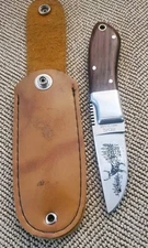 Near Mint MOKI Hiro Fix Blad Design Deer Hunting Skinning Knife By Kaicut Japan 