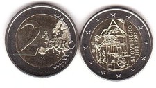 Slovakia 2 Euro 2022 UNC 300th anniversary construction of the first atmospheric