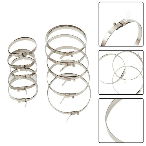 10*CV Boot Clips Kit Stainless Steel Axle *CV Joint Crimp Clamp Universal-Set UK - Picture 3 of 17