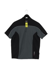 Bicycle Line Men's T-Shirt M Multi 100 Polyester High Neck Basic