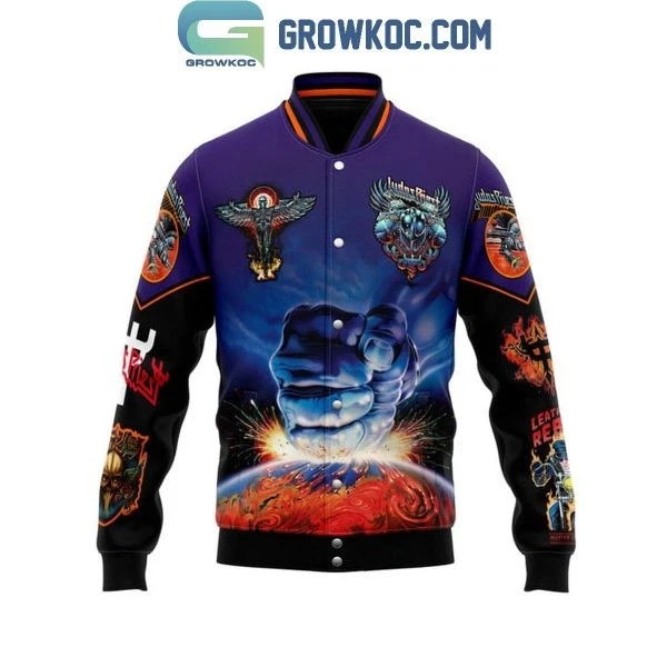Judas Priest Painkiller Terrifying Scream Baseball Jacket