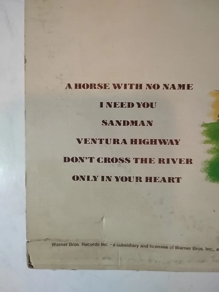 America - History, America's Greatest Hits LP Vinyl Record Classic Rock Folk 70s - Image 3 of 4