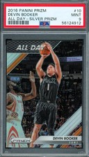 2016 Prizm Devin Booker All Day-Silver Prizm #10 PSA 9 Mint