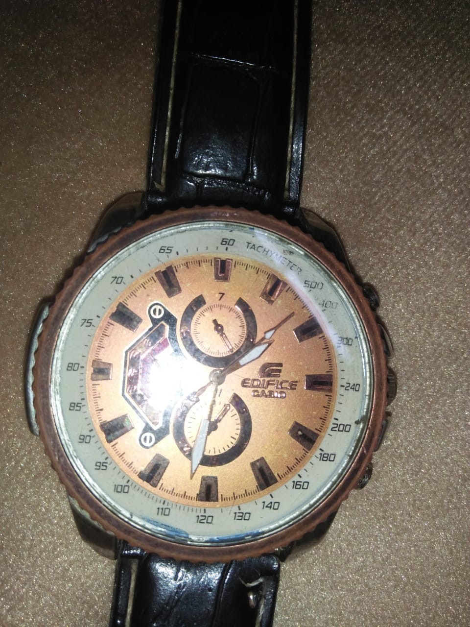 For edition Watch Rare Mens Gold Collectable Edifice limited ultimate Casio - vintagewatches.pk