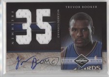 2010 Panini Limited Jersey Numbers Signatures 86/99 Trevor Booker #23 Auto 2d0